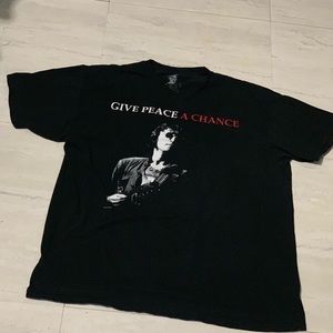 John Lennon Black XL shirt